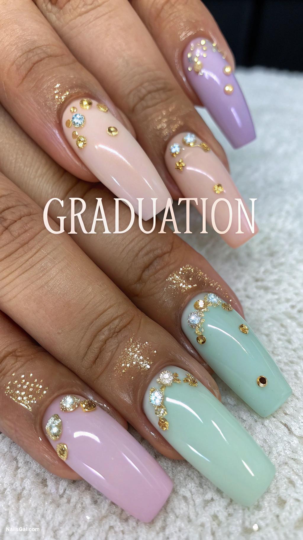 graduation nails Inspirational quotes in pretty fonts